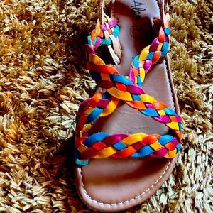 Colorful Mexican Sandals